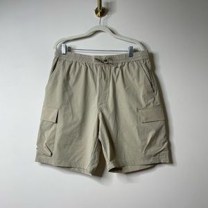 Saturdays New York City Nylon Beige Shorts Large